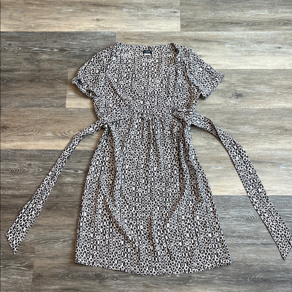 J. Crew 100% Silk Mini Dress